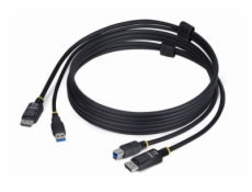 DisplayPort and USB 5Gbps KVM Cable
