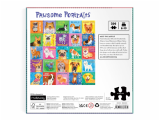 Mudpuppy Puzzle Psí portréty 500 dílků