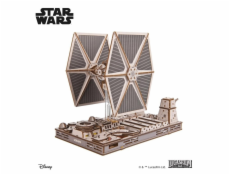 Ugears 3D dřevěná mechanická skládačka Star Wars Stíhačka TIE