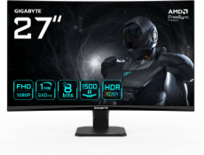 Gigabyte 27palcový herní monitor GS27FC2 FHD 240Hz DP HDMI ZAKRÍVENÝ