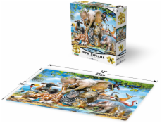 PRIME 3D PUZZLE - Africký úsměv 63 dílků