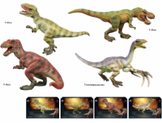 Dinosauří svět - figurka B31 4 druhy