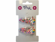 Sponky do vlasů s jednorožcem 2ks