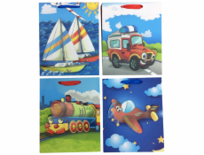 Papírová taška M - Doprava, 32x26x10