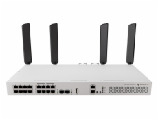 MikroTik Switch/Router CRS418-8P-8G-2S+RM, 5 + 2,4 GHz Wi-Fi 6 4x4 MIMO, 8x GbE, 8x GbE PoE+ (150 W), 2x SFP+, USB 3, L5