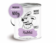 PAKA ZWIERZAKA Pepe Rabbit - vlhké krmivo pro psy - 800g