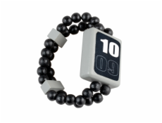 Detoa Dřevěné oboustranné hodinky růžové