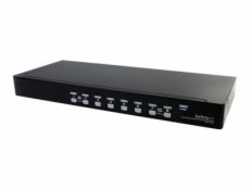 8 Port USB VGA KVM Switch with Audio