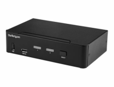 KVM Switch - 2 Port - DP 4K60 - USB 3.0