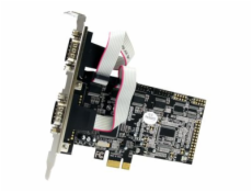 4 Port PCIe Serial Adapter Card w/16550