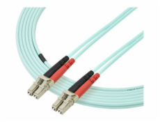 5m 10 Gb Aqua Fiber Patch Cable LC/LC