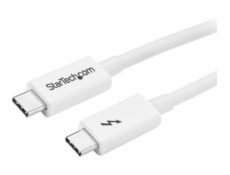 1m Thunderbolt 3 Cable 20Gbps - White