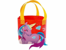 Stnux Kreativní sada Taška s jednorožcem fialová Felt Crafts