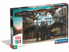 Delione Clementoni Super Color Dragon 25079, 38x 27, 104 d