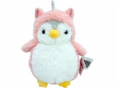 TULILO Plyšová hračka Romek Tučňák, růžová, 20 cm