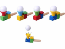 ASKATO Dřevěná lokomotivní foukací trubka