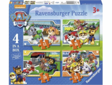 Ravensburger Polska 4v1 Puzzle Tlapková patrola Tým