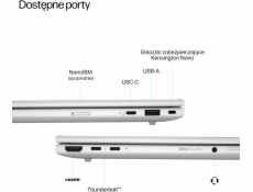 HP EliteBook 8 G1i 14palcový notebook AI PC Intel Core Ultra 7 255U Laptop 35,6 cm (14 ) WUXGA 32 GB DDR5-SDRAM 1 TB SSD Wi-Fi 6E (802.11ax) Windows 11 Pro
