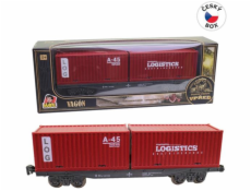 Hračka MaDe Vagón, kontejnerový, 25 cm 