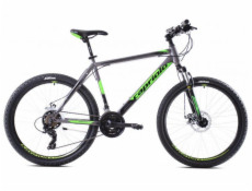 Horské jízdní kolo Capriolo OXYGEN 27,5 /20  šedozelené