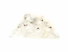 Vánoční LED řetěz Retlux RXL 483 Sněhuláci 1,35 m 10LED WW