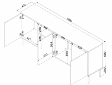 Cama INSERTO 400230 komoda