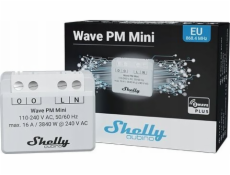 Shelly Qubino Wave PM Mini Chytrý spínač Šedá