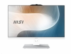MSI PC AiO AM242TP (Modern AM242TP 1M-2022XEU), Core 5 120U, 23.8  FHD, Touch, 16GB, 512GB SSD, N/A, No OS, White