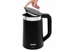 Gorenje K17TRDW elektrická konvice 1,7 l 2200 W Černá