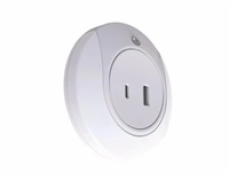 WG - Noční LED světlo do zásuvky s USB / WG FireFly / white