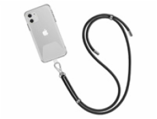 WG - Crossbody lace strap / transparent / black