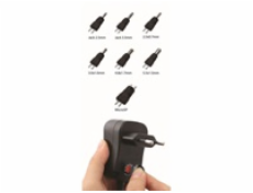 WG - Univerzální nabíječka s 13 adaptéry, černá