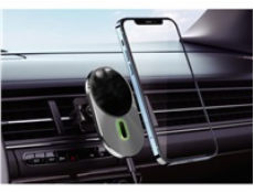 WG - Nabíječka do autaWG 27, 15W, s bezdrátovým nabíjením pro iPhony podporující MagSafe, šedá