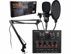 Bitmat DNA DNA YOU2B sada mikrofonní audio rozhraní stojan kabeláž