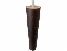 Nábytková noha Haushalt, 15 cm, tmavě hnědá