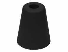 Zarážka dveří Haushalt, 8 cm, O 7 cm, guma, černá