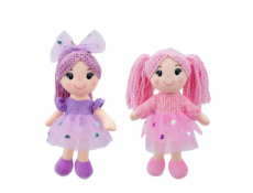 Plyšová hračka Lele Soft Panenka, různé barvy, 23 cm