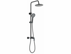 Sprchová sada s baterií Invena Rikia, černá