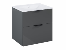 SKŘÍŇKA S UMYVADLEM EKOLINE 60 ANTRACIT