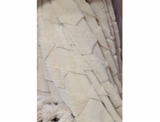 Dekorativní polštář Domoletti Mink Relief, 50 x 50 cm