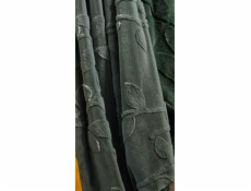 Přehoz Domoletti Jacquard Forest, zelený, 140 cm x 200 cm