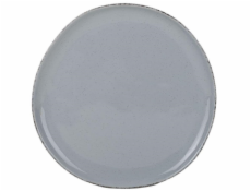 Obědový talíř Sezamové tečky modré, modré