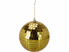 Vánoční hračka na stromeček, zlatá, 12 cm