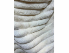 Pléd Domoletti Luxury Stripes, světle šedý 150 x 200 cm