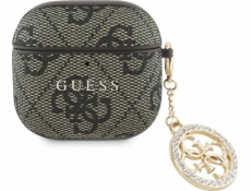 Guess 4G Script PC/PU Charm AirPods 4, B
