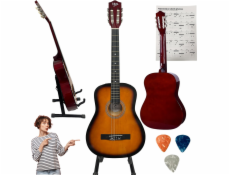 V-Tone BCG SB klasická kytara 4/4, sada 3 trsátek a akordů