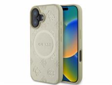 Guess Saffiano Peony MagSafe iPhone 16 G