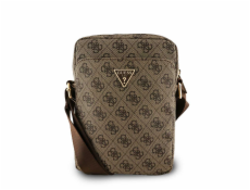 Guess PU 4G Triangle Logo Taška 8  Brown