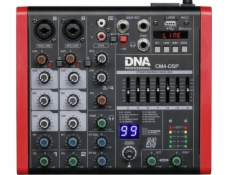 Bitmat DNA DNA CM4-DSP audio mixážní pult, 4 kanály, USB, MP3, Bluetooth, Phantom