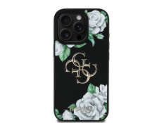 Guess PU Grained Roses 4G Logo iPhone 16